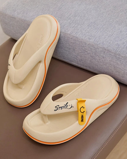 Ultra-Comfortable Non-Slip Flip Flop Slippers for Men and Women with Thick Soft Sole