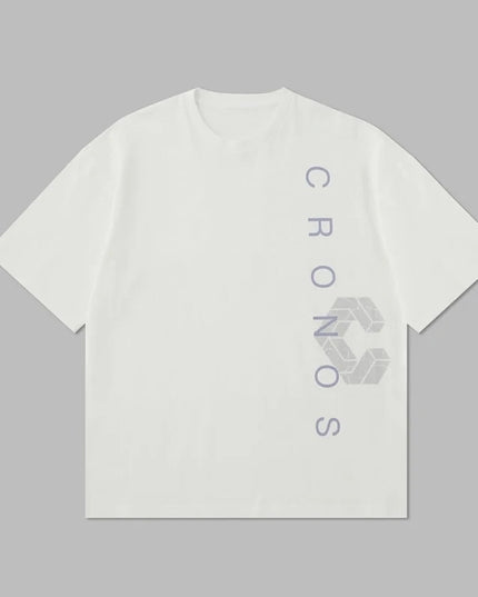 Cronos Men's Loose Fit Oversized Cotton T-Shirt
