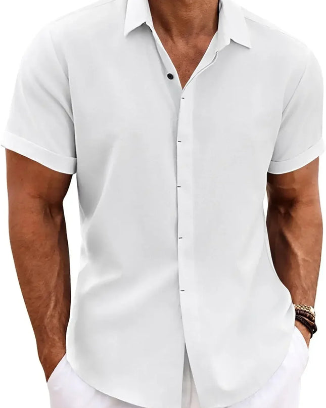 Men's Casual Button-Down Shirt