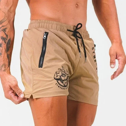 Men's Sports Shorts with Drawstring Elastic Waist