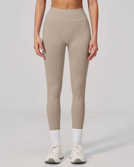 High-Waist Seamless Leggings for Women with Hip-Lifting Design