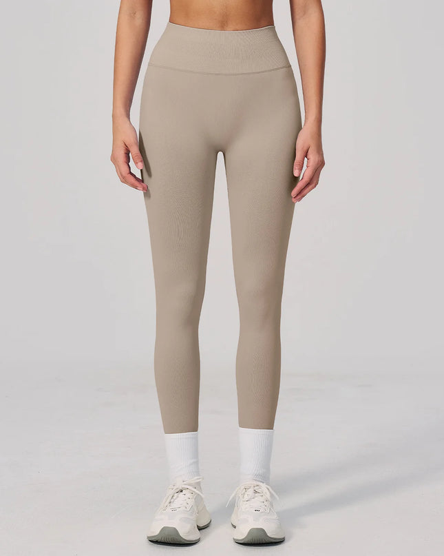 High-Waist Seamless Leggings for Women with Hip-Lifting Design