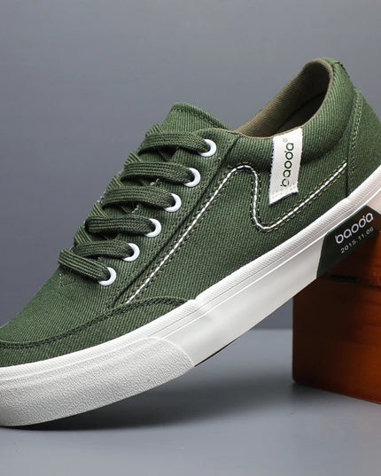 Breathable Men's Canvas Sneakers - Comfortable & Stylish Casual Shoes for Men