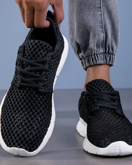 Lightweight Breathable Mesh Sneakers for Men - Comfortable & Stylish Athletic Footwear