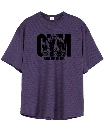 Men's Oversized Loose Fit Casual Sport T-Shirt – Quick Dry, Comfortable Activewear