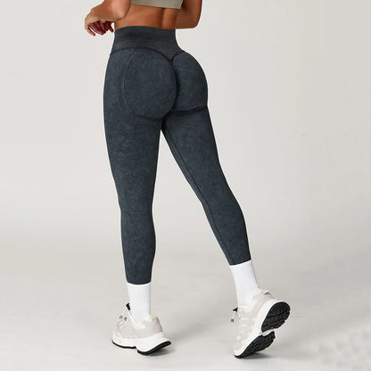 High Waist Women's Seamless Leggings - Performance Yoga and Workout Tights