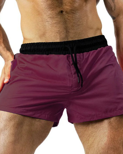 Men's Sports Shorts - Lightweight, Breathable, Quick-Drying, Three-Point Design