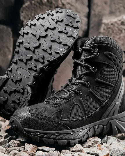 Men's Military Tactical Safety Boots – Durable Combat and Work Boots