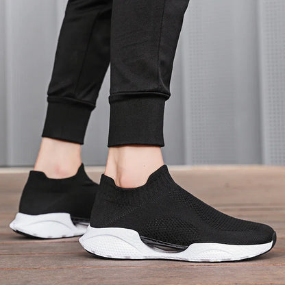 Lightweight Mesh Slip-On Sneakers – Breathable, Comfortable, and Easy to Wear
