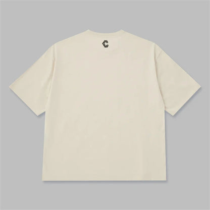 Cronos Men's Loose Fit Oversized Cotton T-Shirt