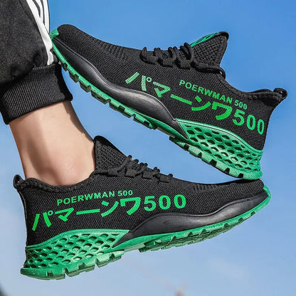 Men's Breathable Mesh Lightweight Sneakers with Soft Sole