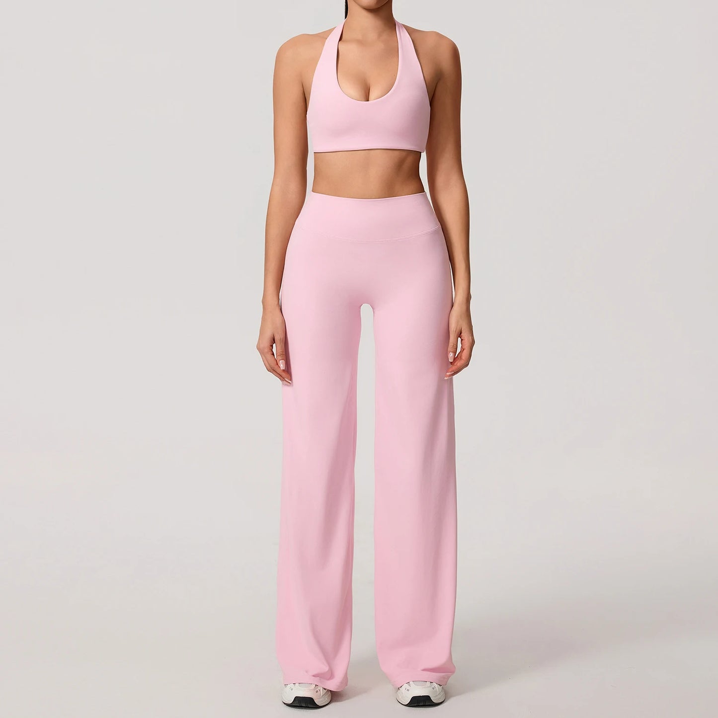Women's Moisture-Wicking Athletic Set – Sports Bra and Pants Combo