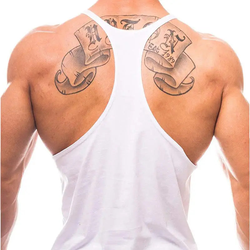 Men's Casual Fit Stringer Tank Top - Various Colors