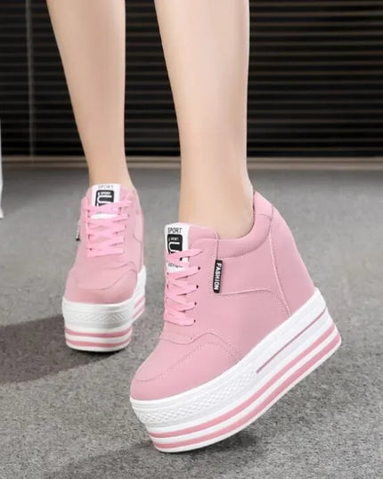 Women's Chunky Heel Sneakers