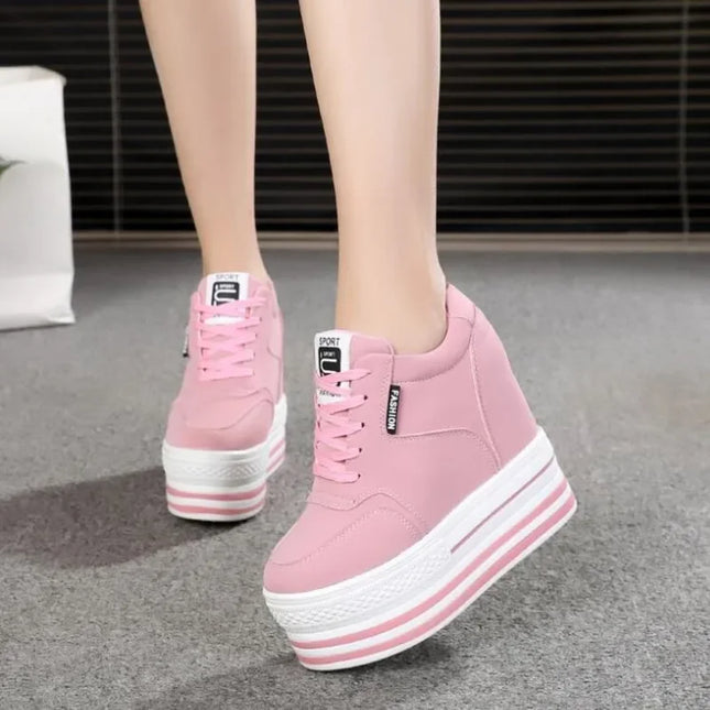 Women's Chunky Heel Sneakers