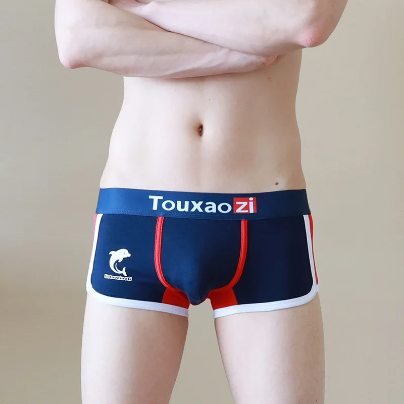 3-Pack Men's Cotton Comfortable and Breathable Boxer Shorts