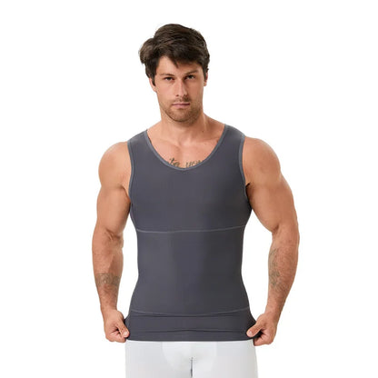 Men's Slim Fit V-Neck Shapewear Vest