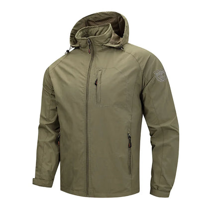 Lightweight Quick-Dry Hooded Jacket for Men- Various Colors