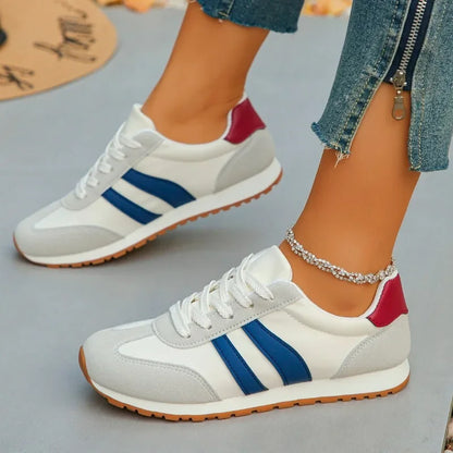 Women's Lightweight Breathable Lace-Up Sneakers