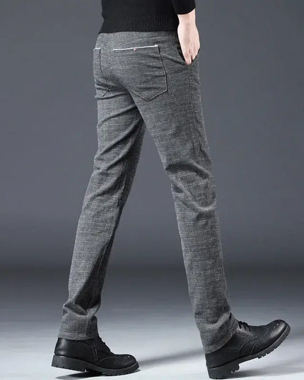 Men's Slim Fit Stretch Cotton Casual Pants