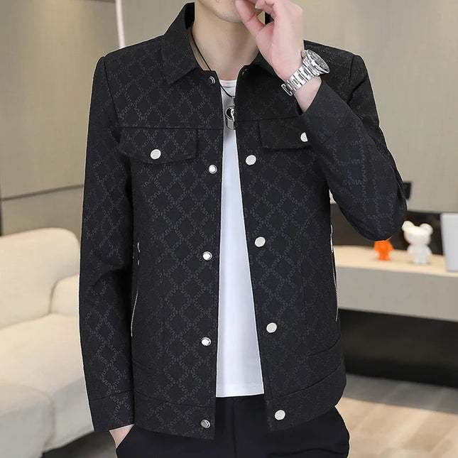 Stylish Slim Fit Casual Men's Jacket
