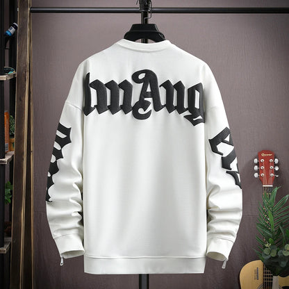 Men's Relaxed Fit Pullover Sweatshirt - Various Colors
