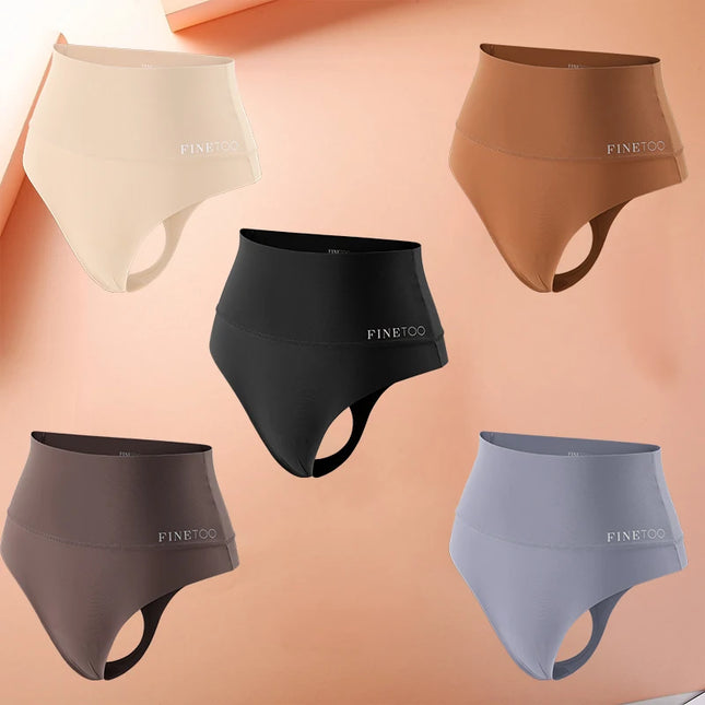 5-Piece Women's High Waist Seamless Body Shaper Panties