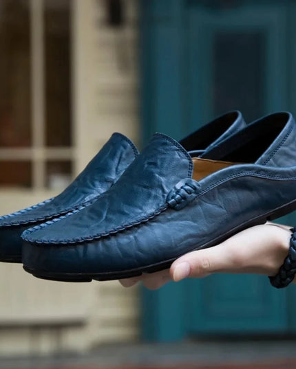 Men's Faux Leather Loafer