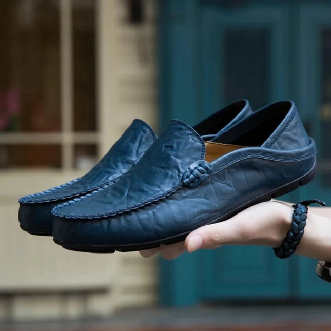 Men's Faux Leather Loafer
