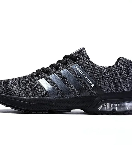 Men's Breathable Shock Absorbing Running Sneakers - Lightweight Athletic Shoes