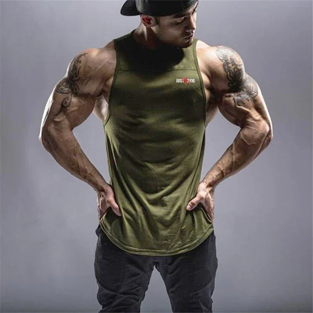 Gym Bodybuilding Casual   Breathable Cotton tank top