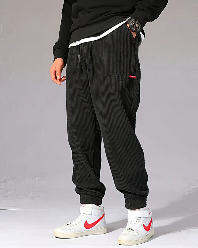 Men's Corduroy Fleece Sweatpants
