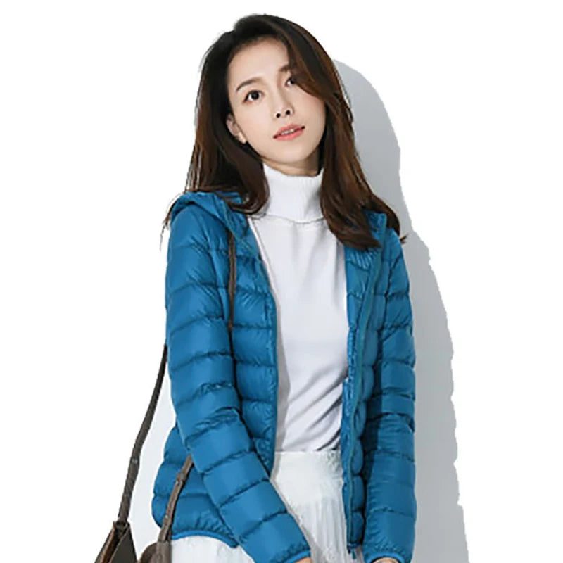 Women's Warm Slim Fit Zipper Jacket