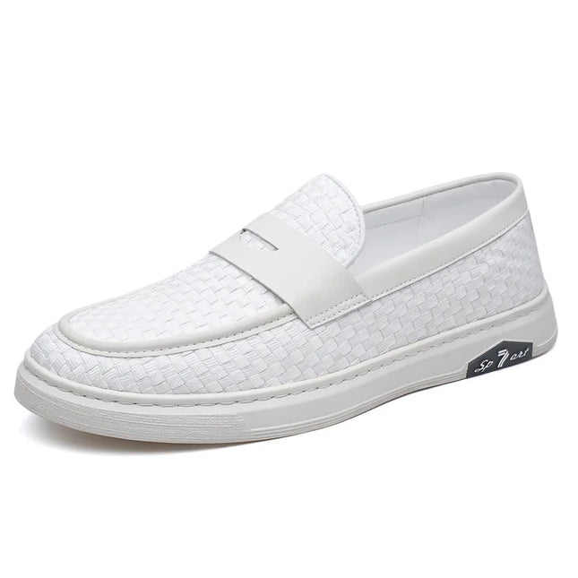 Men's Slip-On Loafers with Soft Sole and Anti-Slip Design