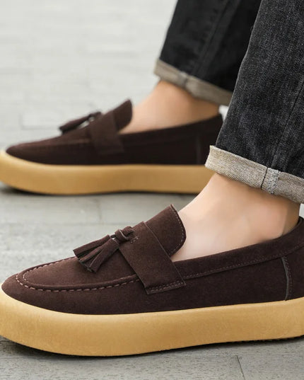 Men's Faux Suede Loafers