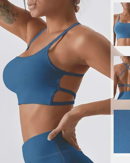 Women's Back Sports Bra for Yoga and Fitness  - Various Colors