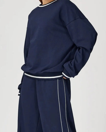 Women's Two-Piece Sweater and Sweatpants/Shorts Set