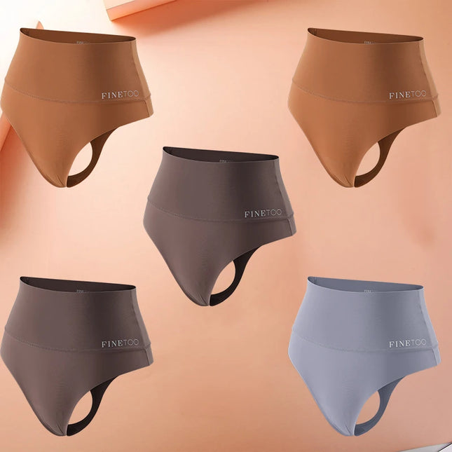 5-Piece Women's High Waist Seamless Body Shaper Panties