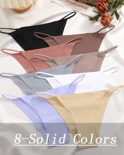 TakeTalk 20PCS Women's Seamless Ice Silk Ultra-Thin Breathable Panties Set