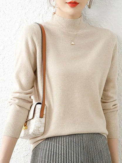Women's Slim Fit Turtleneck Sweater