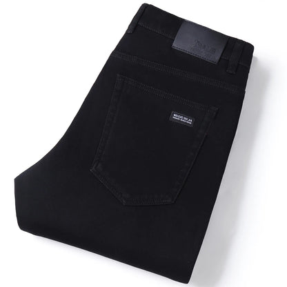 Men's Classic Stretch Slim Fit Straight Leg Denim Jeans