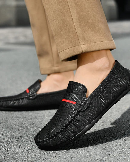 Men's PU Leather Casual Slip-On Loafers