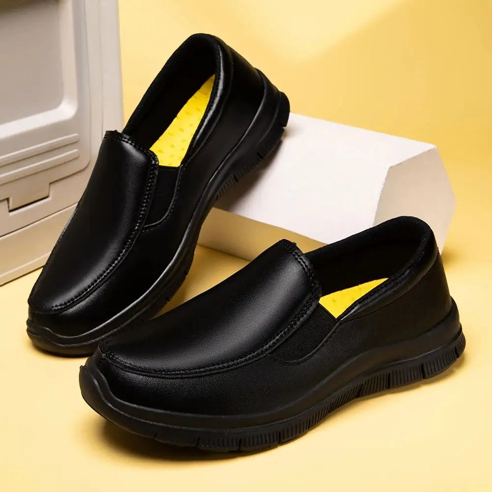 Women's Breathable Non-Slip Flat Shoes with Thick Sole