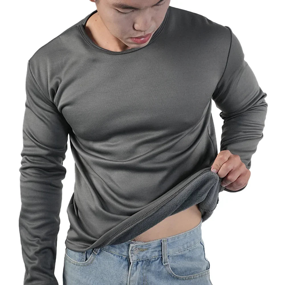 Men's Long Sleeve Thick Casual Sweater