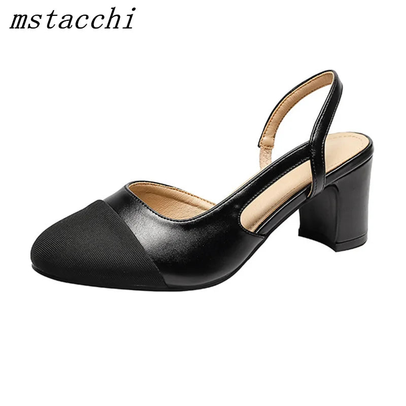 Women's Comfortable Flat Sandals - Non-Slip with Low Heel