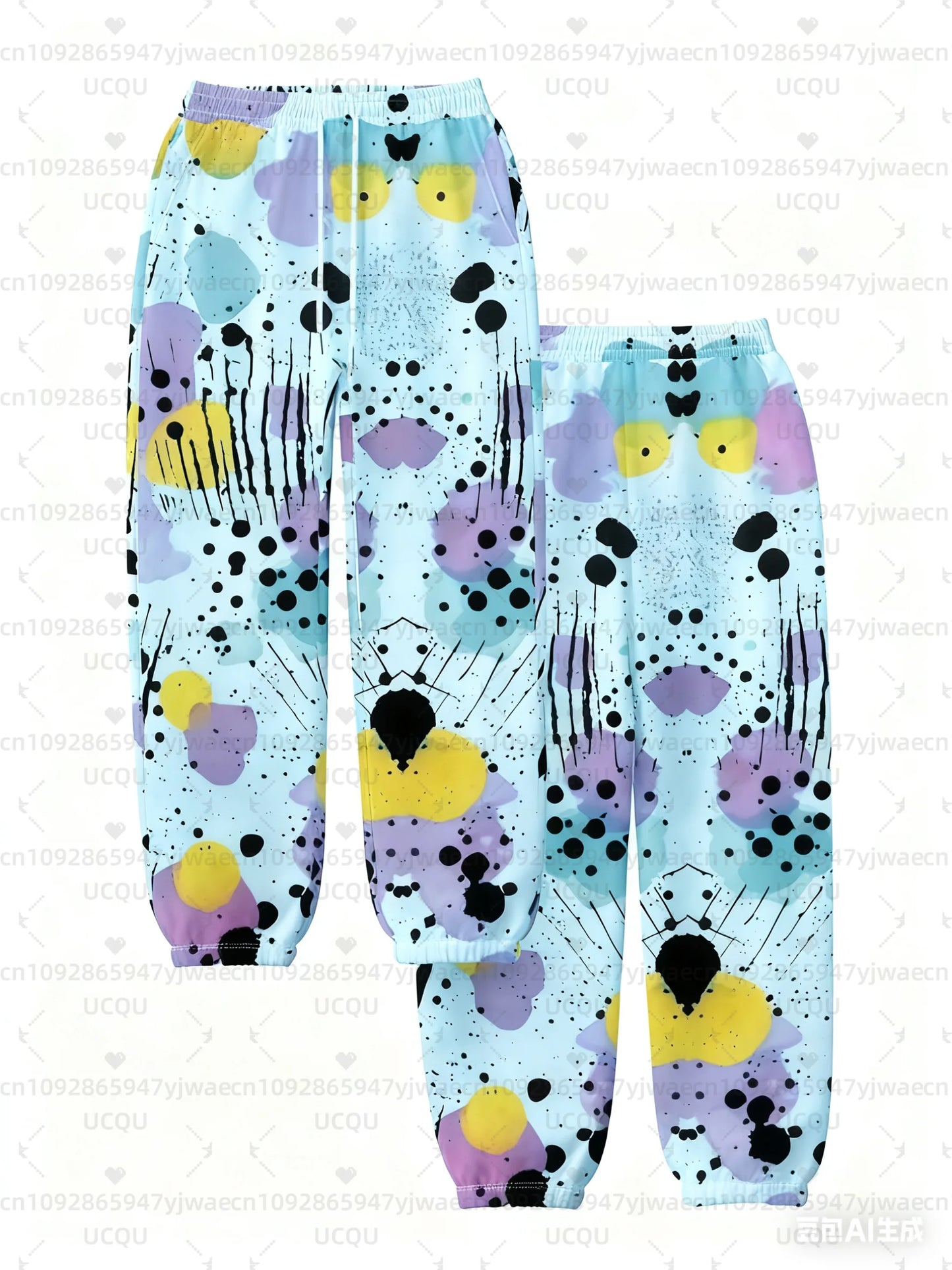 Women's Relaxed Fit Drawstring Jogger Pants