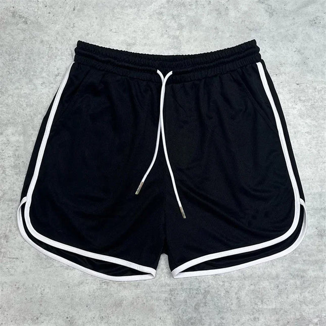 Men's Casual Athletic Shorts - Quick-Drying, Breathable Mesh