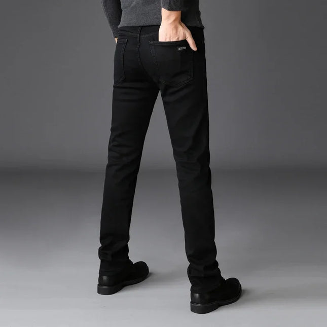 Classic Men's Straight Fit Jeans - Pure Soft Stretch Edition