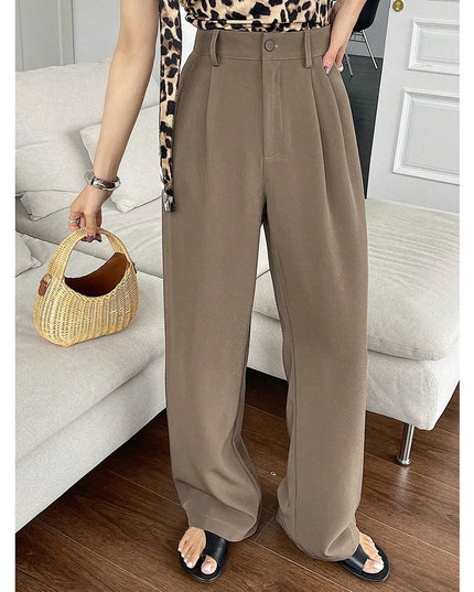 High-Waisted Straight-Leg and Wide-Leg Pants for Women