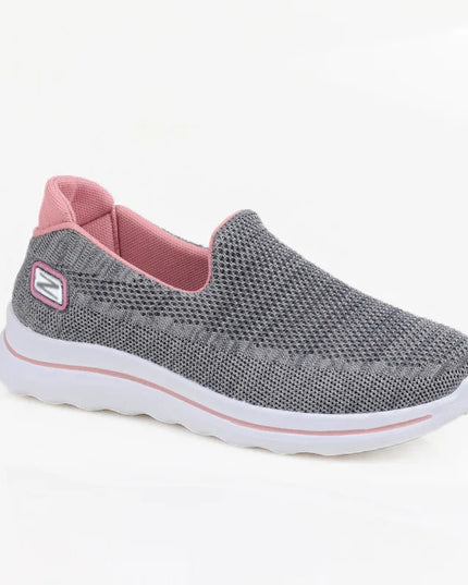 Women's Casual Breathable Slip-On Sneakers - Soft Sole Comfort